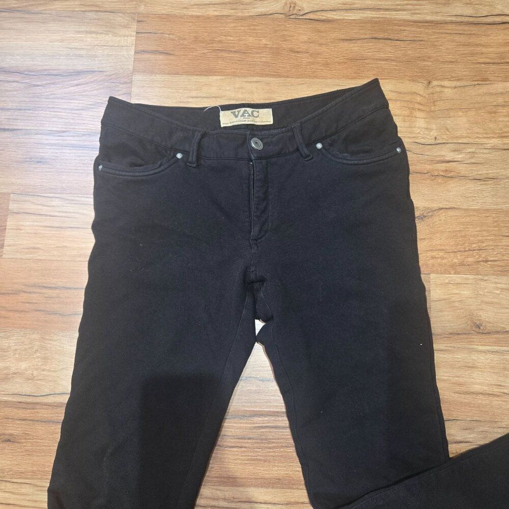 Nine West Vintage Collection VAC Straight Leg Stretch Pants Womens 10 Black - Picture 8 of 9